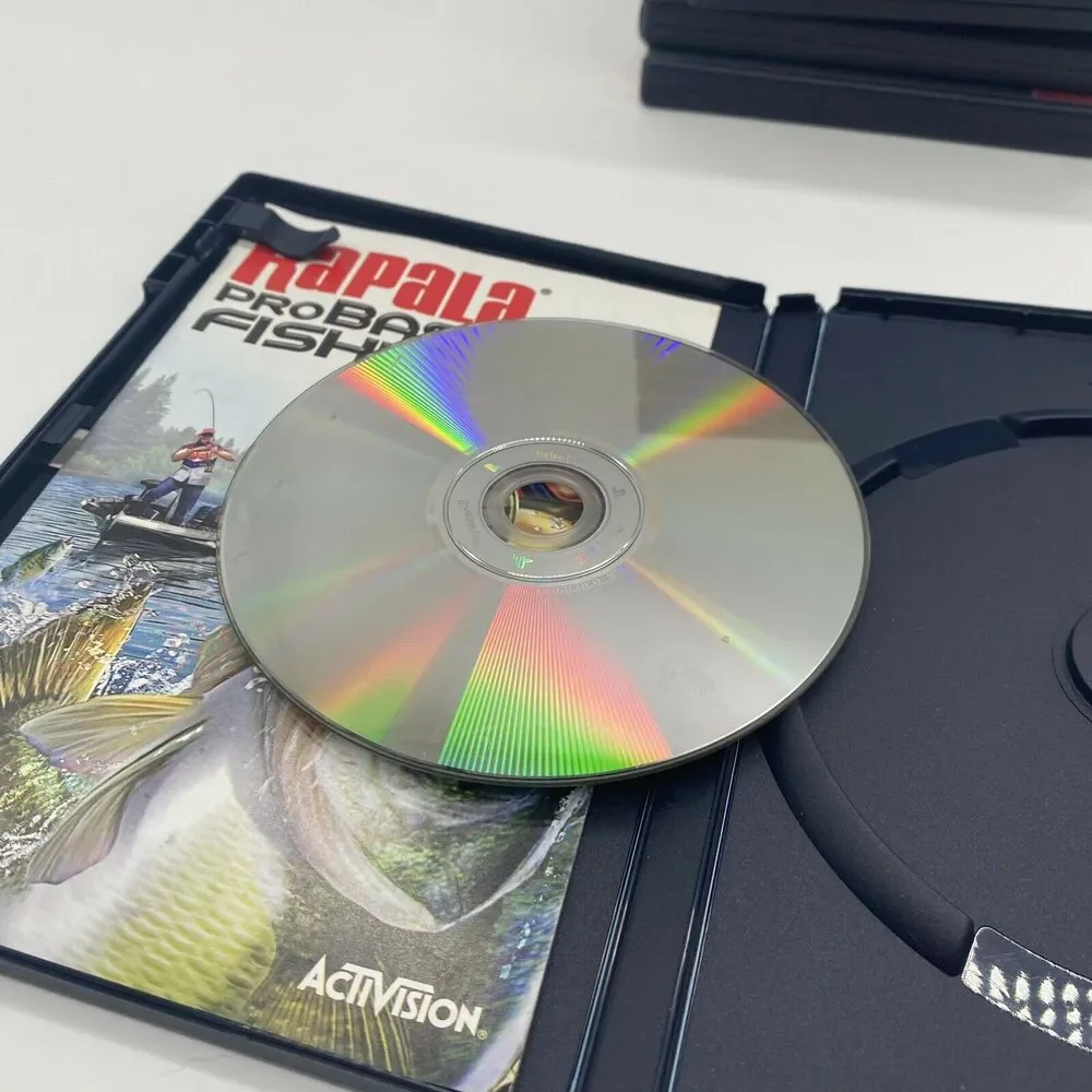 Rapala Pro Bass Fishing (PlayStation 2, PS2) Tested Used